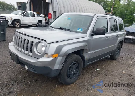 2016 Jeep Patriot Sport from USA, damaged, VIN 1C4NJPBB0GD800486